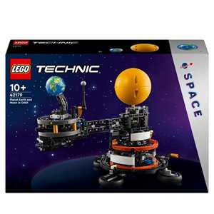 LEGO Technic 42179 Pianeta Terra e Luna in Orbita Giochi Spaziali...