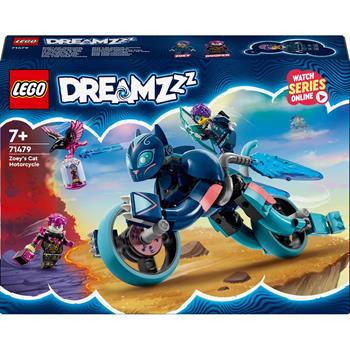 LEGO DREAMZzz 71479 La Moto-Gatto di Zoey, Veicolo Giocattolo da Costruire in 2 Modi, Giochi per Bambini 7+, Regalo Creativo  LEGO 2024 | Libraccio.it