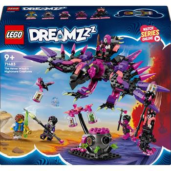 LEGO DREAMZzz 71483 Le Creature da Incubo della Mai-Strega con Minifigure e Animali Giocattolo, Giochi Creativi per Bambini 9+  LEGO 2024 | Libraccio.it