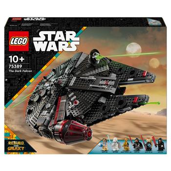 LEGO Star Wars 75389 Dark Falcon, Astronave Giocattolo da Costruire, Versione Oscura del Millennium Falcon, Giochi Bambini 10+  LEGO 2024 | Libraccio.it