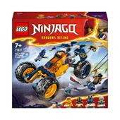 LEGO NINJAGO 71811 Buggy Fuoristrada Ninja di Arin, Giochi per Bambini 7+ Anni, Macchina Giocattolo con Drago e 4 Minifigure