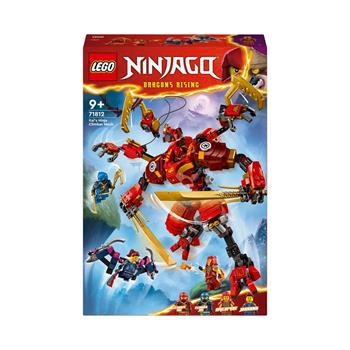 LEGO NINJAGO 71812 Climber Mech Ninja di Kai Giochi per Bambini 9+ Anni con Guerriero Giocattolo da Costruire e 4 Minifigure  LEGO 2024 | Libraccio.it