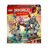 LEGO NINJAGO 71819 Santuario della Pietra del Drago Giocattolo Giochi per Bambini 13+ 6 Minifigure e Campo di Addestramento