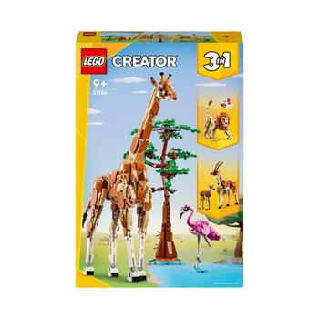 LEGO Creator (31150). Animali del safari  LEGO 2024 | Libraccio.it