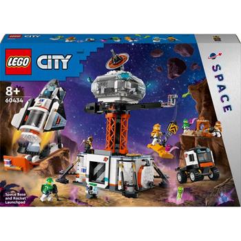 LEGO City Space (60434). Base spaziale e piattaforma di lancio  LEGO 2024 | Libraccio.it