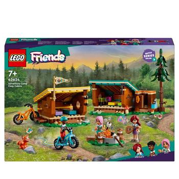 LEGO Friends (42624). Cabine relax al campo avventure  LEGO 2024 | Libraccio.it