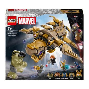 LEGO Marvel 76290 Avengers vs. Leviathan, Figura Giocattolo Costruibile con Minifigure di Supereroi, Giochi per Bambini 7+  LEGO 2024 | Libraccio.it