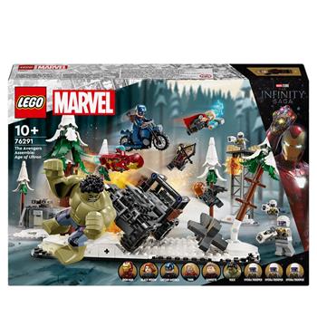 LEGO Marvel 76291 Avengers Assemble: Age of Ultron, Set Modulare da Costruire con 8 Minifigure, Giochi per Bambini 10+  LEGO 2024 | Libraccio.it