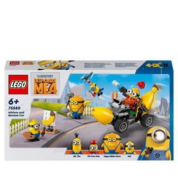 LEGO 75580 I Minions e l&#146;auto banana  LEGO 2024 | Libraccio.it