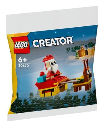 LEGO 30670 Avventura sulla slitta di Babbo Natale  LEGO 2024 | Libraccio.it