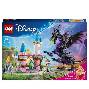 LEGO Girls Disney Princess (43240). Malefica drago  LEGO 2024 | Libraccio.it