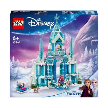 LEGO Girls Disney Princess (43244). Il Palazzo di ghiaccio di Elsa  LEGO 2024 | Libraccio.it