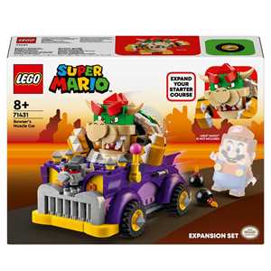 LEGO Super Mario 71431 Pack di Espansione Il Bolide di Bowser, Gi...