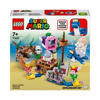 LEGO Super Mario (71432). Pack di espansione Il veliero sommerso di Dorrie  LEGO 2024 | Libraccio.it