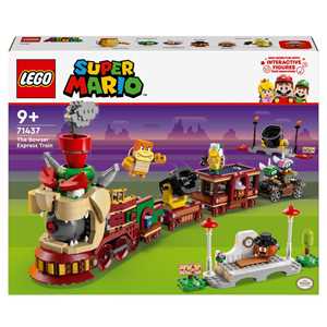 LEGO Super Mario 71437 Bowser Express, Treno Giocattolo da Costru...