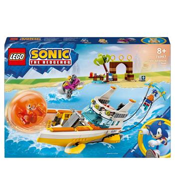 LEGO Sonic the Hedgehog 76997 L'Aeroscafo delle Avventure di Tails, Barca Giocattolo con 4 Personaggi, Giochi per Bambini 8+  LEGO 2024 | Libraccio.it