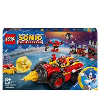 LEGO Sonic the Hedgehog 76999 Super Sonic vs. Egg Drillster, Giocattolo con 7 Personaggi e Veicolo da Costruire per Bambini 8+  LEGO 2024 | Libraccio.it