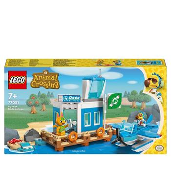 LEGO Animal Crossing 77051 In Volo con la Dodo Airlines, Aeroporto e Aereo Giocattolo con 2 Personaggi, Giochi per Bambini 7+  LEGO 2024 | Libraccio.it