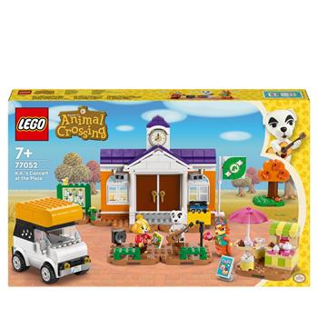 LEGO Animal Crossing 77052 Concerto in Piazza con K.K., Casa Giocattolo, Caffè e Veicolo da Costruire, Giochi per Bambini 7+  LEGO 2024 | Libraccio.it