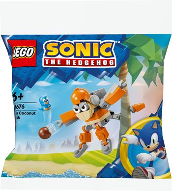 LEGO 30676 Sonic the Hedgehog Attacco con le noci di cocco di Kiki  LEGO 2025 | Libraccio.it