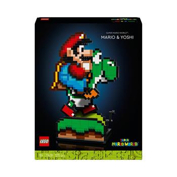 LEGO 71438 Super Mario World: Mario and Yoshi, Kit Modellismo per Adulti da Collezione, Idea Regalo per Uomo, Donna, Lui o Lei  LEGO 2024 | Libraccio.it