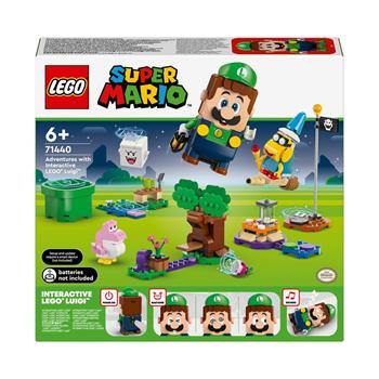 LEGO Super Mario 71440 Avventure di LEGO Luigi Interattivo, Giocattolo con 4 Personaggi Nintendo da Collezione per Bambini 6+  LEGO 2024 | Libraccio.it