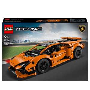 LEGO 42196 Technic Lamborghini Huracán Tecnica Arancione, Modelli...
