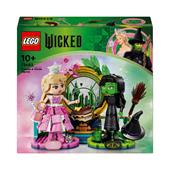 LEGO Wicked 75682 Personaggi di Elphaba e Glinda, Giochi di Fantasia per Bambini 10+ Anni, 2 Figure da Costruire, Idea Regalo