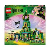 LEGO Wicked 75684 Benvenuti nella Citt&#224; di Smeraldo, Gioco da Collezione per Bambini 9+ con Torre Giocattolo e 5 Personaggi