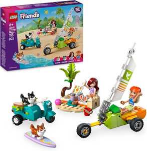 LEGO Friends (42641). Avventure canine su windskate e sidecar