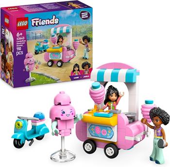 LEGO Friends (42643). Bancarella di zucchero filato e scooter  LEGO 2025 | Libraccio.it