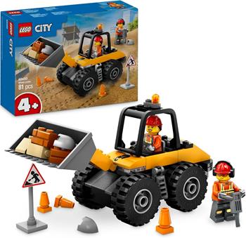 LEGO City Great Vehicles (60450). Pala gommata gialla  LEGO 2025 | Libraccio.it
