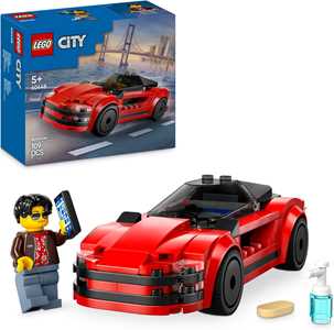 LEGO City Great Vehicles (60448). Auto sportiva rossa