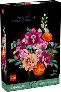 LEGO Botanicals (10342). Bouquet di fiori rosa