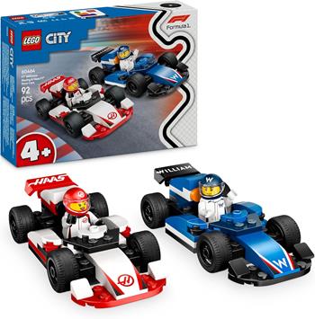 LEGO City Formula 1 60464 Monoposto Williams Racing e Haas F1  LEGO 2024 | Libraccio.it