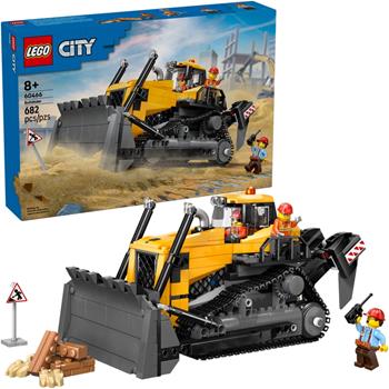 LEGO City (60466). Big Vehicles Bulldozer giallo con pala frontale  LEGO 2025 | Libraccio.it