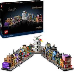 LEGO Harry Potter (76444). Negozi di magia di Diagon Alley