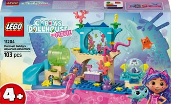 LEGO Gabby's Dollhouse (11204). Avventura nell&#146;acquario di Gabby sirena  LEGO 2025 | Libraccio.it
