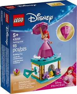 LEGO Disney Princess 43259 Ariel Ballerina, Giochi da Principes...