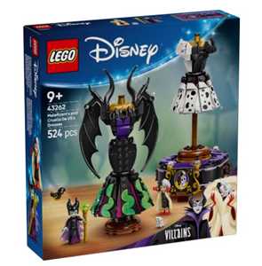 LEGO Disney Classic (43262). Abiti di Malefica e Crudelia De Mon