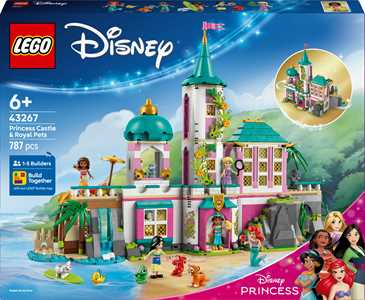 LEGO Disney Princess (43267). Castello della Principessa e animal...