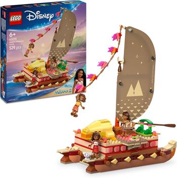 LEGO Disney Princess 43270 La canoa di Vaiana  LEGO 2024 | Libraccio.it