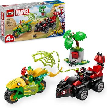 LEGO Spidey (11198). Inseguimento sui dino-veicoli di Spin ed Electro  LEGO 2025 | Libraccio.it