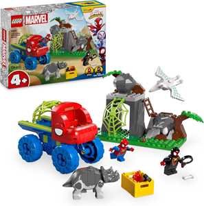 LEGO Spidey (11199). Team Spidey: salvataggio su dino-ruspa