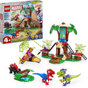 LEGO Spidey (11200). Battaglia con il raptor al quartier generale...