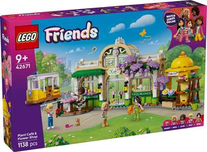 LEGO Friends (42671). Caffè delle piante e Negozio di fiori
