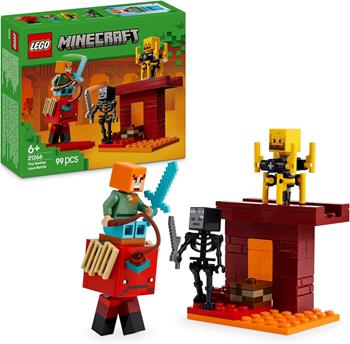 LEGO Minecraft (21266). Battaglia sul ponte del Nether  LEGO 2025 | Libraccio.it