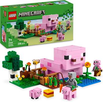 LEGO Minecraft (21268). La casa del maialino  LEGO 2025 | Libraccio.it