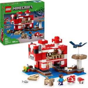 LEGO Minecraft (21270). La casa del Mooshroom