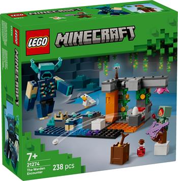 LEGO Minecraft (21274). L&#146;incontro con il Sorvegliante  LEGO 2025 | Libraccio.it